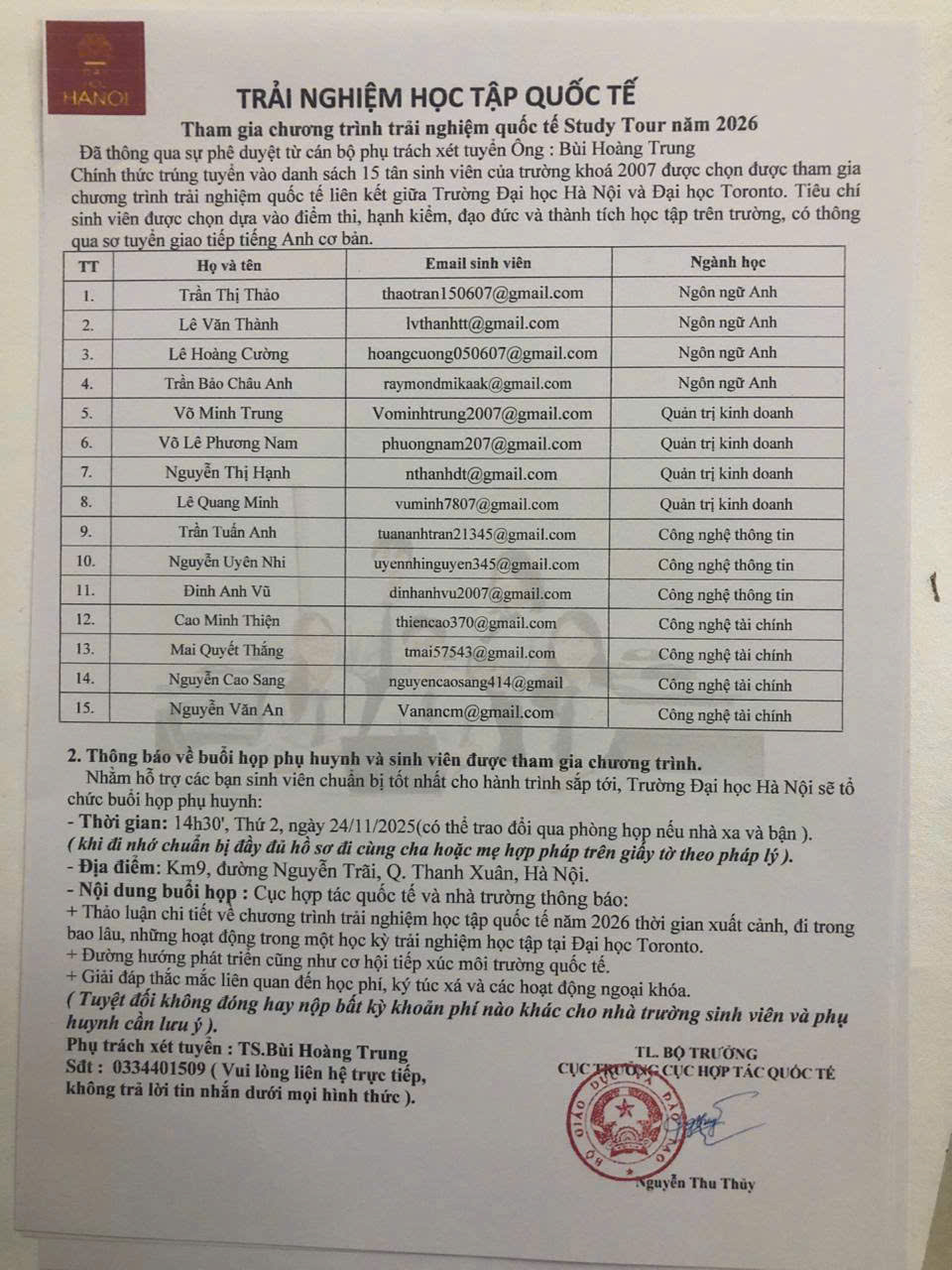 Cảnh báo lừa đảo